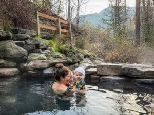 Terwilliger Hot Springs (aka Cougar Hot Springs) in Oregon