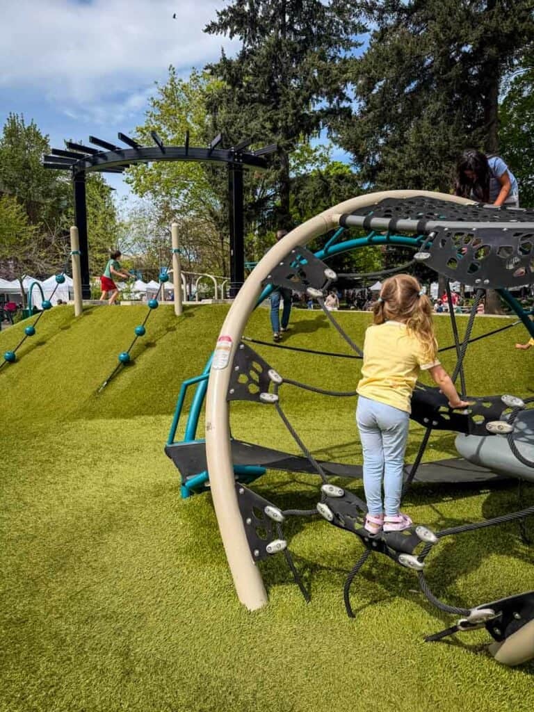 Esther Short Park and Playground Vancouver Washington