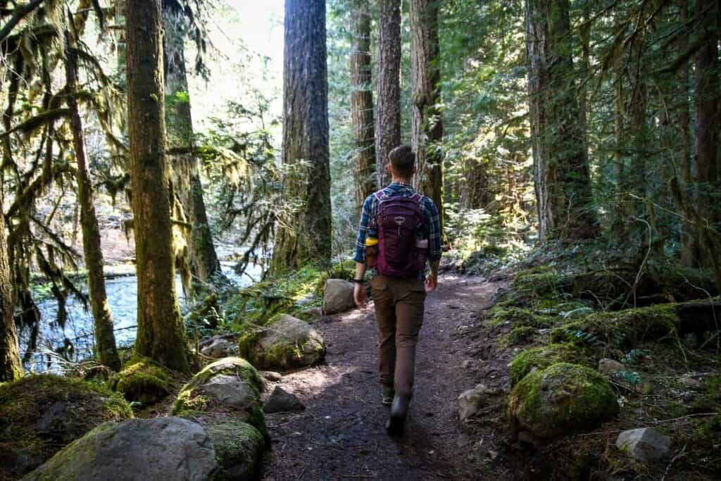 Hike to Tamolitch Blue Pool Oregon
