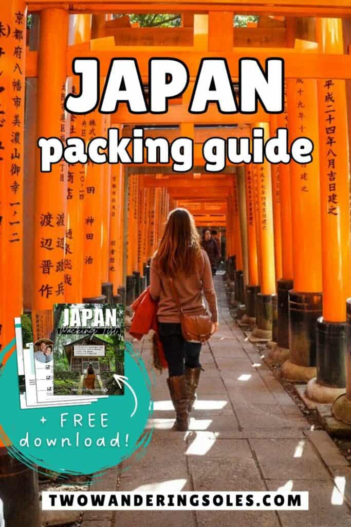 Japan Packing List | Two Wandering Soles