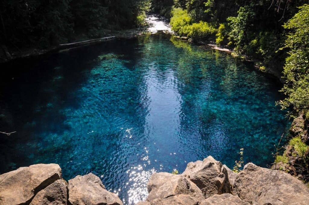 Tamolitch Blue Pool Oregon