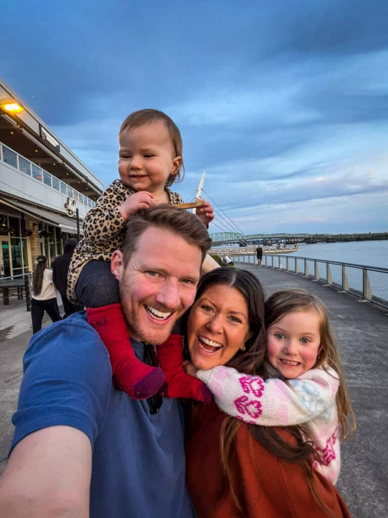 Waterfront Vancouver Washington Family