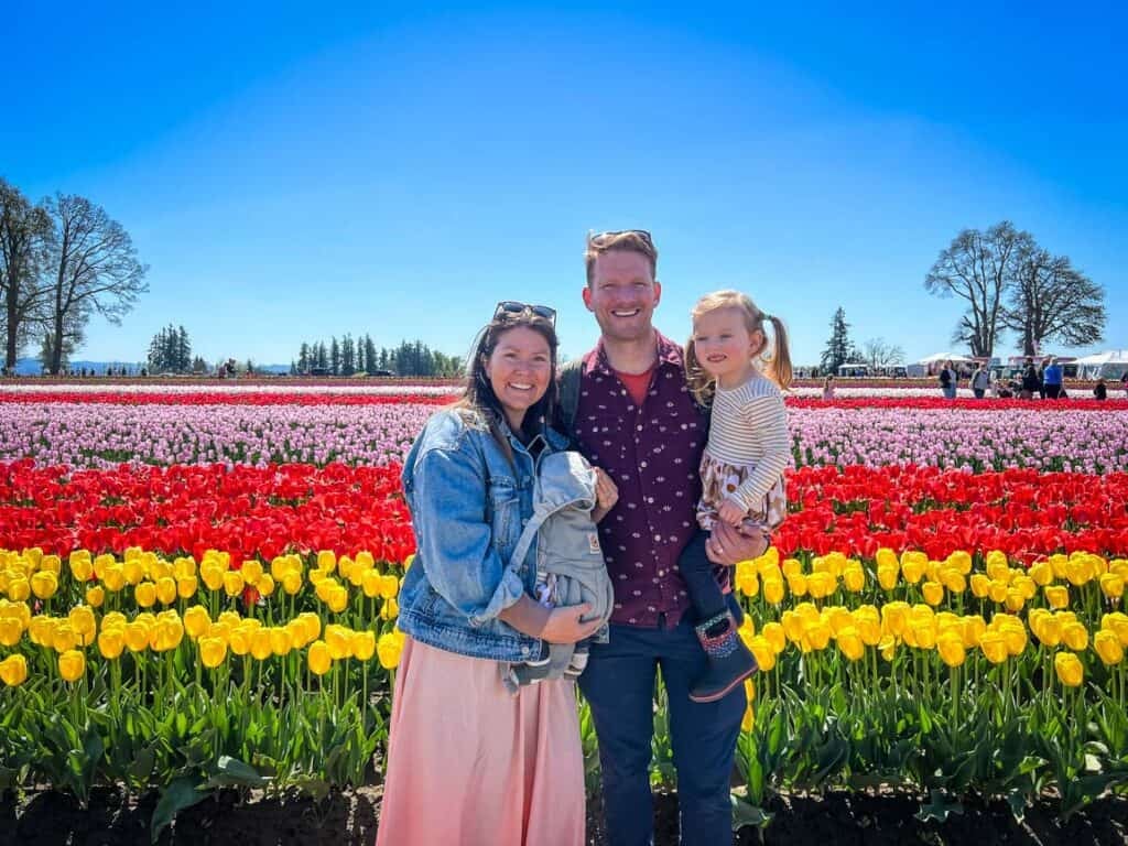 Wooden Shoe Tulip Farm Oregon